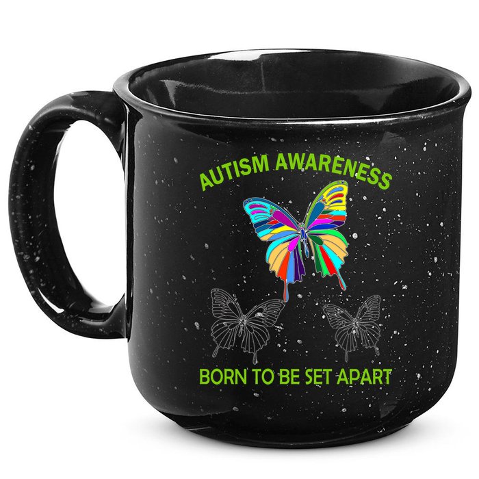 Autism Awareness Born To Be Set Apart 15oz Campfire Ceramic Mug