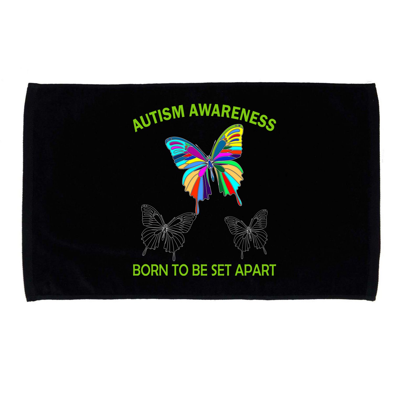 Autism Awareness Born To Be Set Apart Microfiber Hand Towel