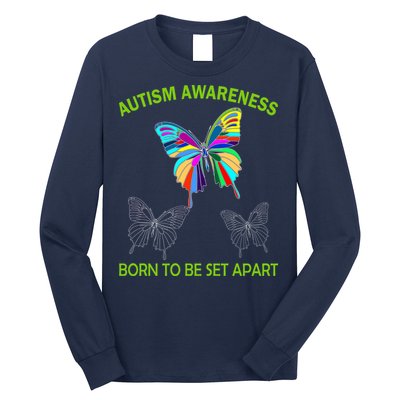 Autism Awareness Born To Be Set Apart Long Sleeve Shirt