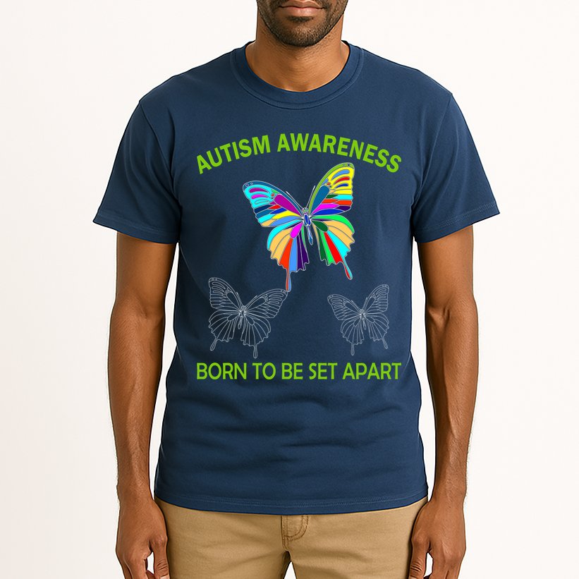 Autism Awareness Born To Be Set Apart Tall T-Shirt