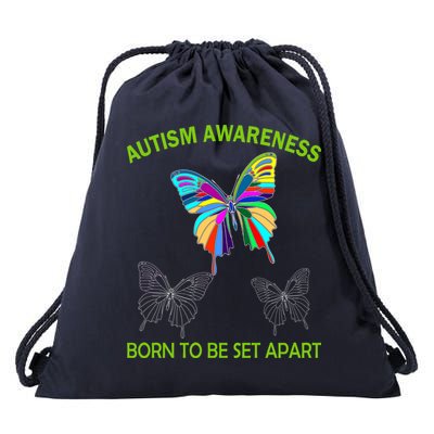 Autism Awareness Born To Be Set Apart Drawstring Bag