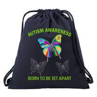 Autism Awareness Born To Be Set Apart Drawstring Bag