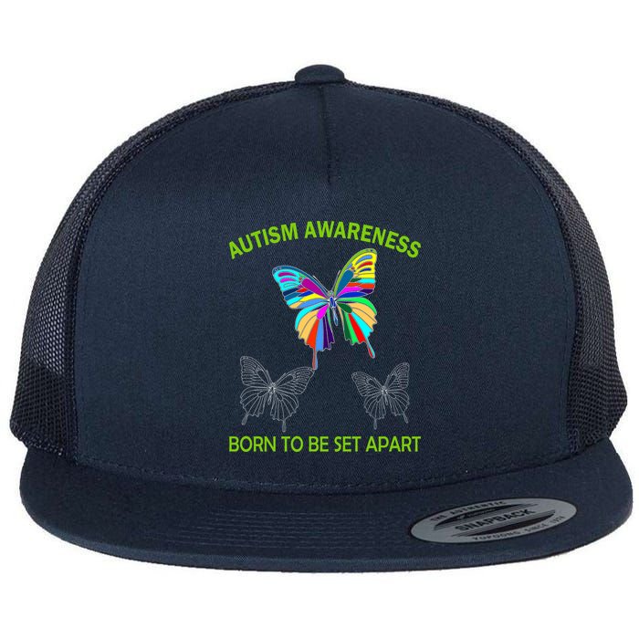 Autism Awareness Born To Be Set Apart Flatbill Hat