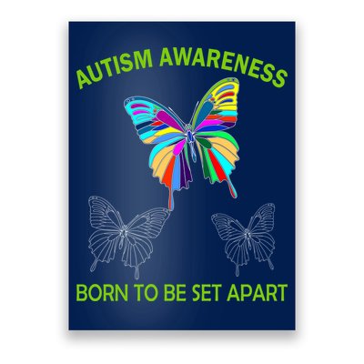 Autism Awareness Born To Be Set Apart Poster