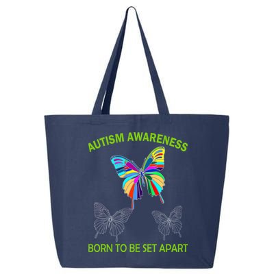 Autism Awareness Born To Be Set Apart 25L Jumbo Tote