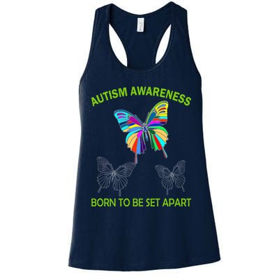 Autism Awareness Born To Be Set Apart Womens Tank Top
