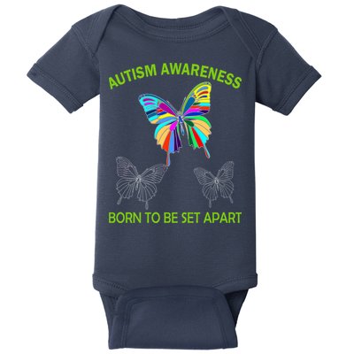 Autism Awareness Born To Be Set Apart Baby Bodysuit