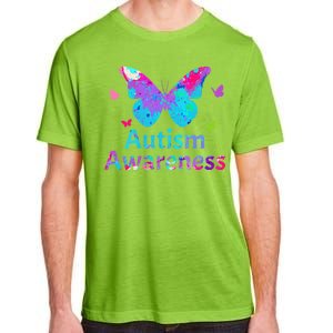 Autism Awareness Butterflies  Adult ChromaSoft Performance T-Shirt