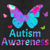 Autism Awareness Butterflies  Adult Drive Performance Visor