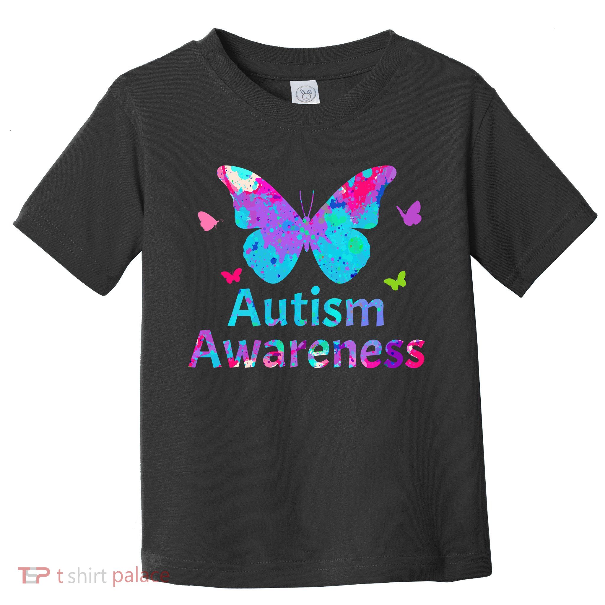 Autism Awareness Butterflies  Toddler T-Shirt