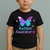 Autism Awareness Butterflies  Toddler T-Shirt