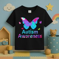 Autism Awareness Butterflies  Toddler T-Shirt