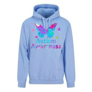 Autism Awareness Butterflies  Unisex Surf Hoodie