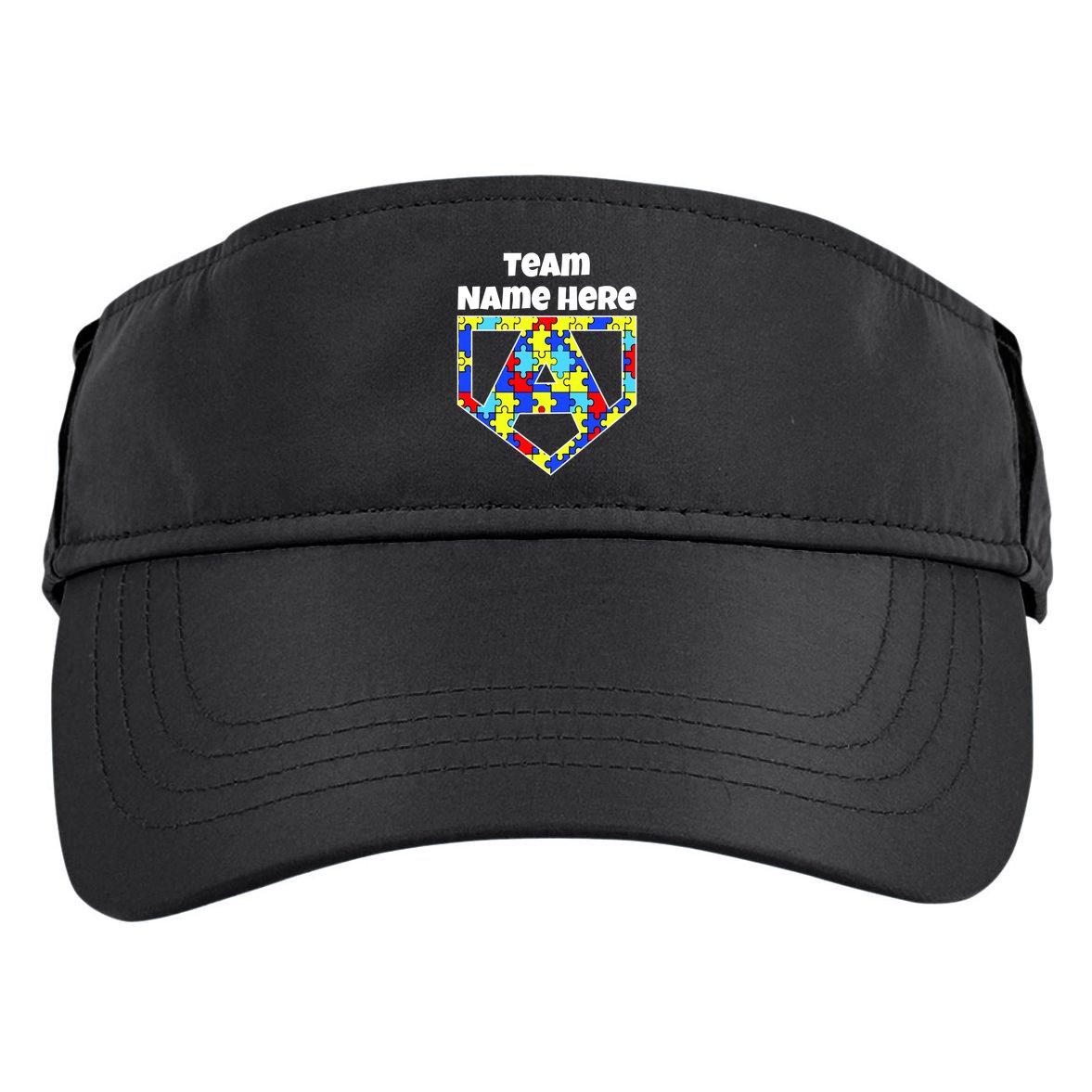 Autism Awareness Custom Personalize Superhero Adult Drive Performance Visor