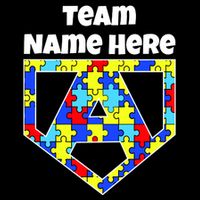 Autism Awareness Custom Personalize Superhero Cropped Pullover Crew