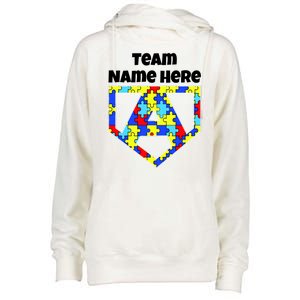 Autism Awareness Custom Personalize Superhero Womens Funnel Neck Pullover Hood