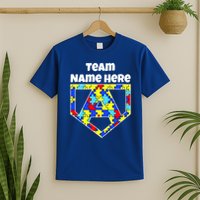 Autism Awareness Custom Personalize Superhero T-Shirt