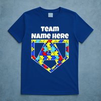 Autism Awareness Custom Personalize Superhero T-Shirt