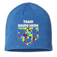 Autism Awareness Custom Personalize Superhero Sustainable Beanie