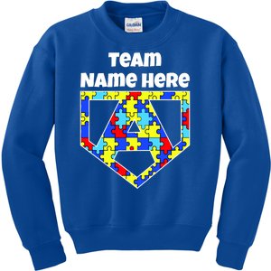 Autism Awareness Custom Personalize Superhero Kids Sweatshirt