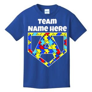 Autism Awareness Custom Personalize Superhero Kids T-Shirt