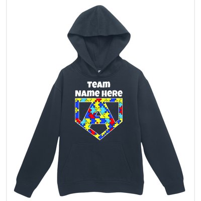 Autism Awareness Custom Personalize Superhero Urban Pullover Hoodie