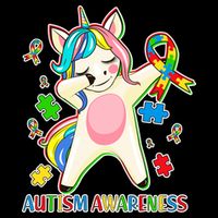 Autism Awareness Dabbing Unicorn Backpack