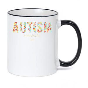 Autism Awareness Day 11oz Black Color Changing Mug