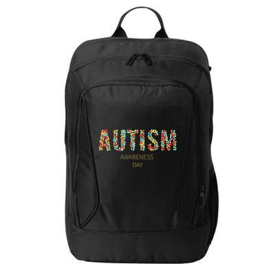 Autism Awareness Day City Backpack