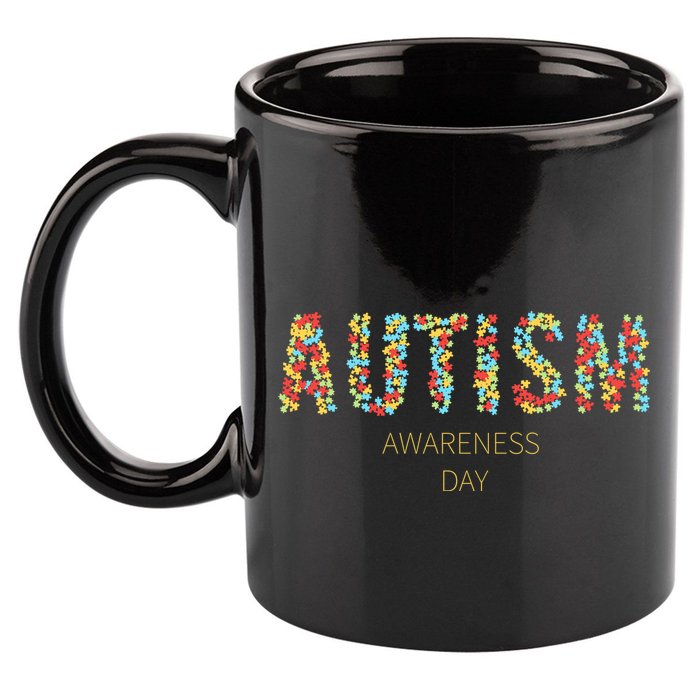 Autism Awareness Day 11oz C Handle Ceramic Mug