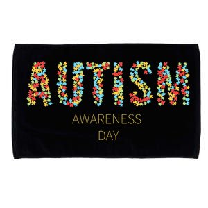 Autism Awareness Day Microfiber Hand Towel