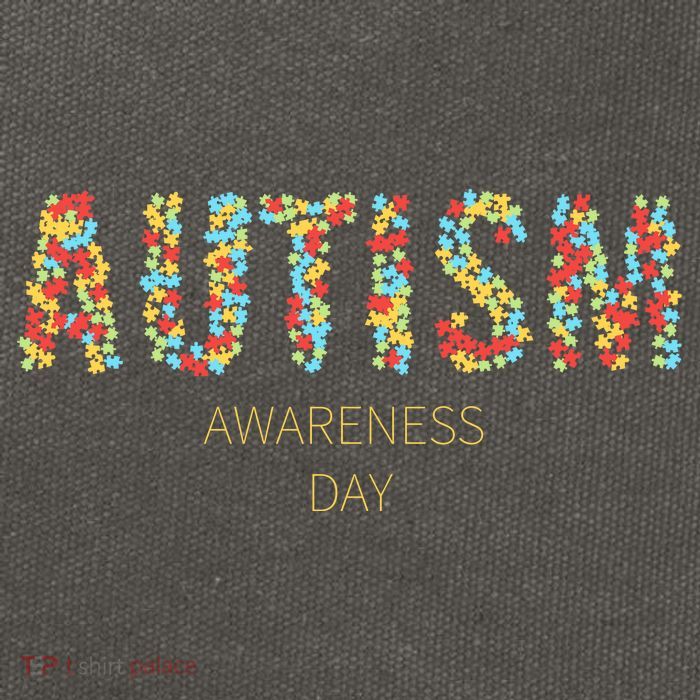 Autism Awareness Day Cotton Canvas Backpack