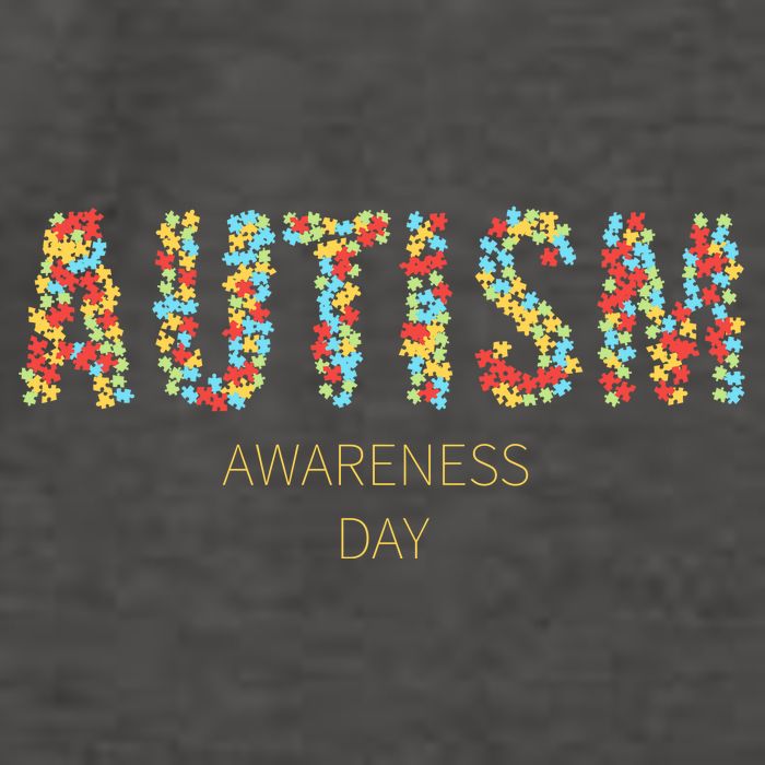 Autism Awareness Day Vector Backpack