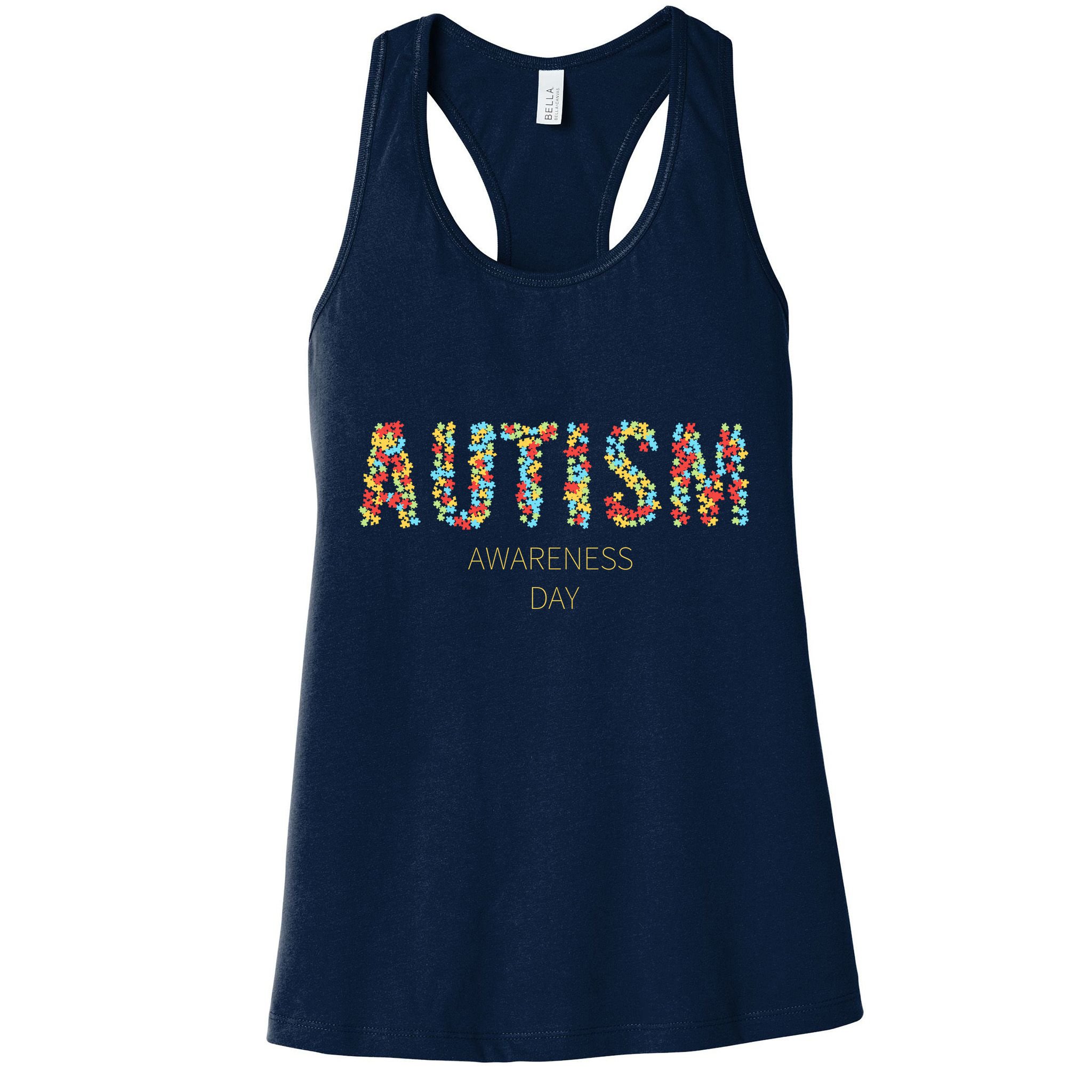 Autism Awareness Day Womens Tank Top