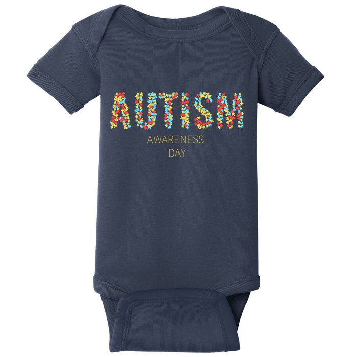 Autism Awareness Day Baby Bodysuit