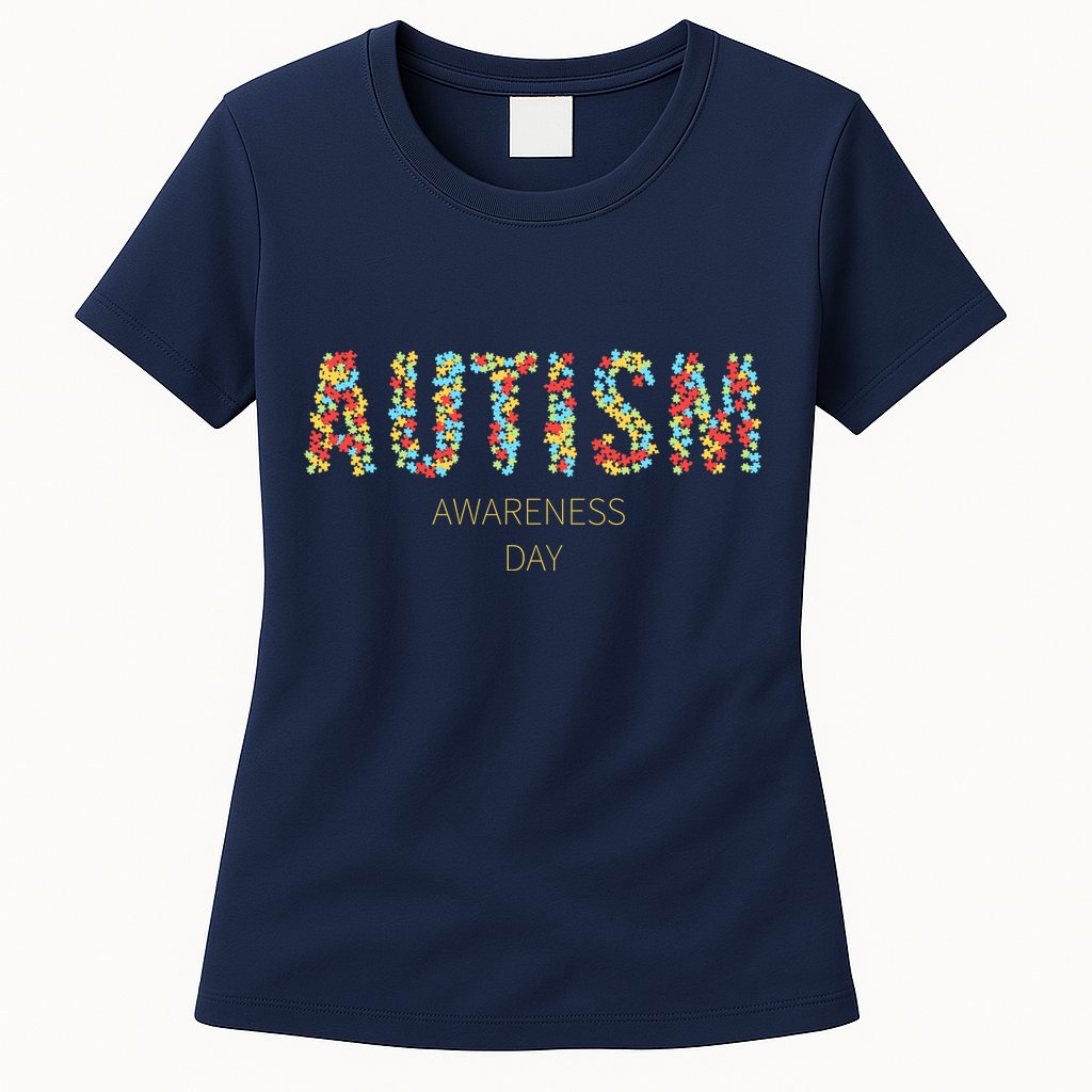 Autism Awareness Day Womens T-Shirt
