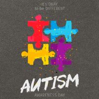 Autism Awareness Day Be Different Cotton Canvas Backpack