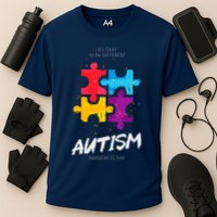 Autism Awareness Day Be Different Cooling Performance Crew T-Shirt