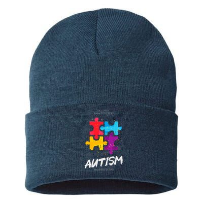 Autism Awareness Day Be Different Sustainable Knit Beanie