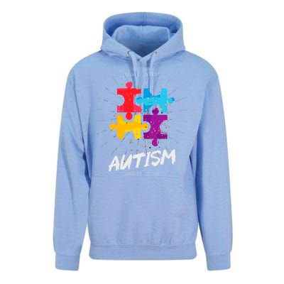 Autism Awareness Day Be Different Unisex Surf Hoodie