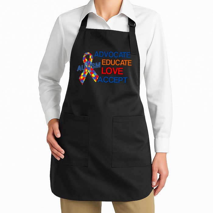 Autism Awareness Educate Apron