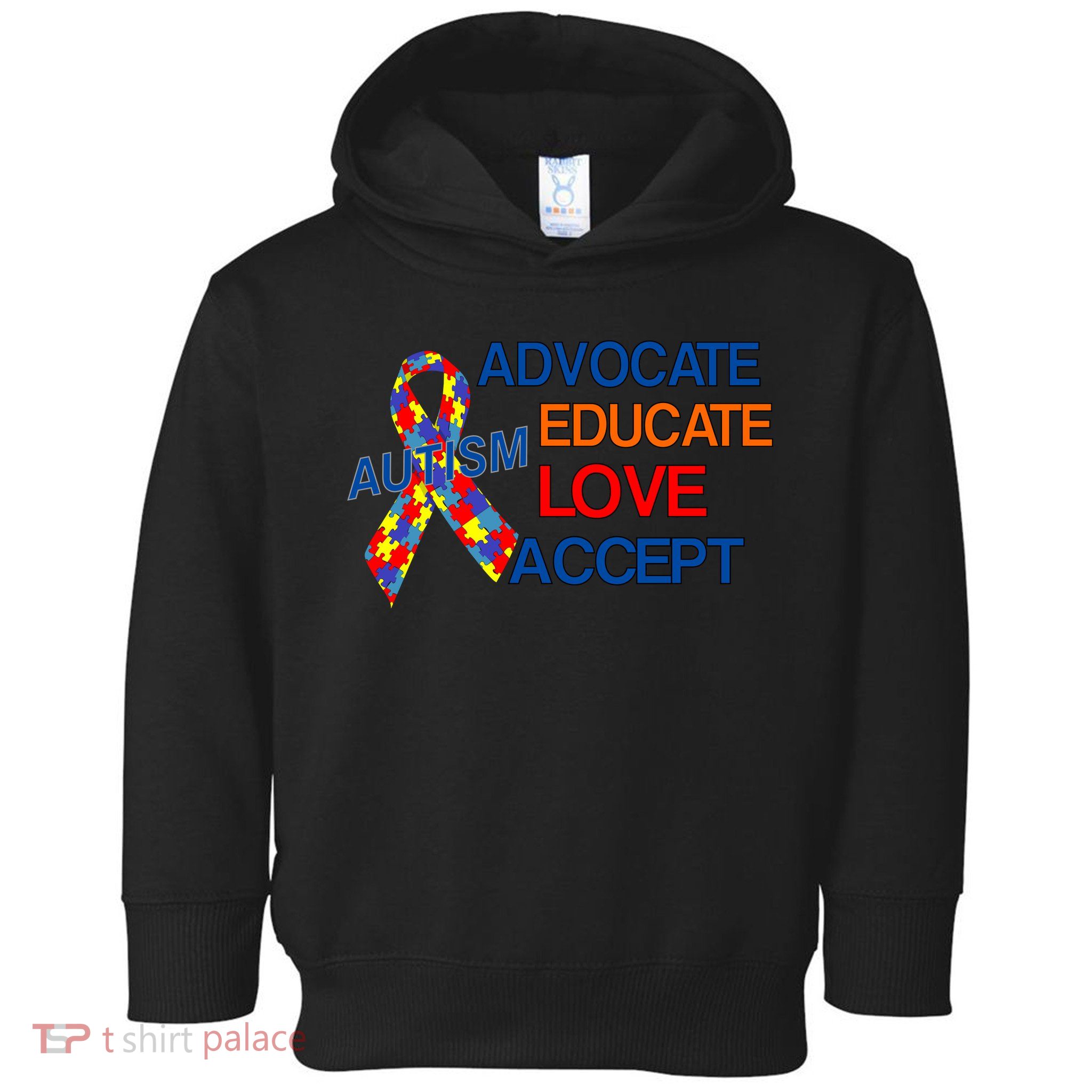 Autism Awareness Educate Toddler Hoodie