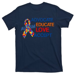 Autism Awareness Educate T-Shirt