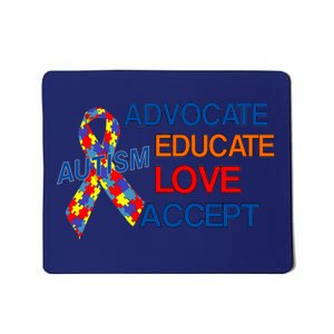 Autism Awareness Educate Mousepad