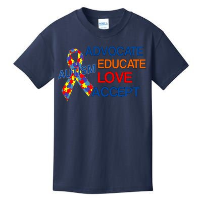 Autism Awareness Educate Kids T-Shirt