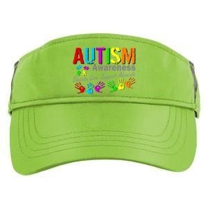 Autism Awareness Educate Love Support Advocate Adult Drive Performance Visor