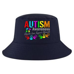 Autism Awareness Educate Love Support Advocate Cool Comfort Performance Bucket Hat