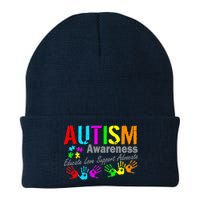 Autism Awareness Educate Love Support Advocate Knit Cap Winter Beanie