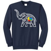 Autism Awareness Elephant  Sweatshirt