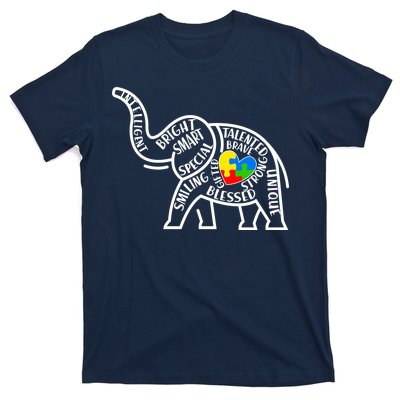 Autism Awareness Elephant  T-Shirt